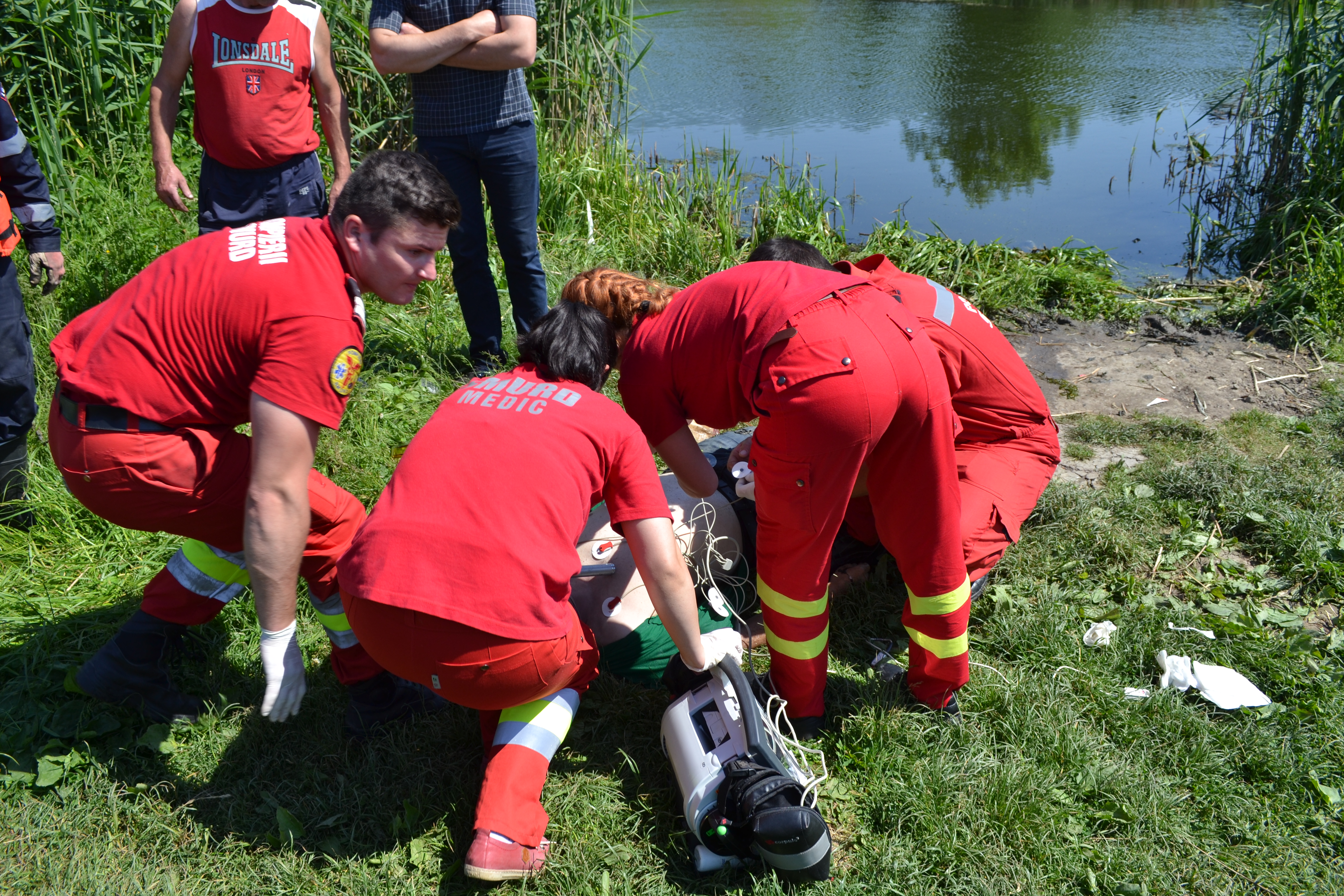 Sinucigaș pescuit din apele Someșului. Este la a treia tentativă