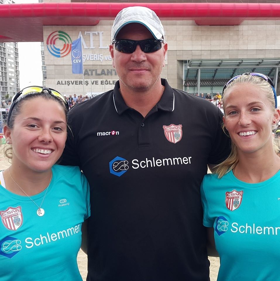 Volei pe plajă  /  Fără rivale la Naționale