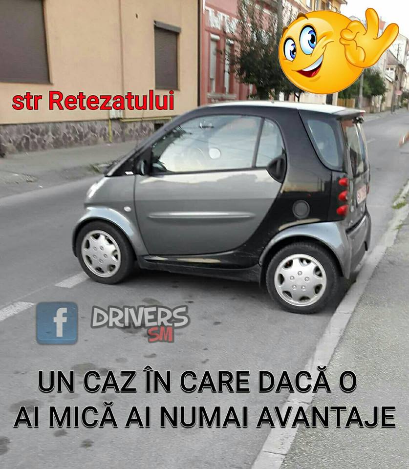 Dac-o ai mică (poți să) ai și avantaje