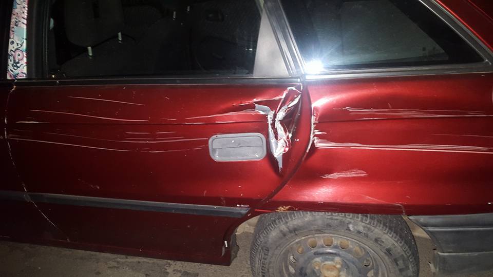 FOTOGALERIE. O altă mașină de Satu Mare distrusă la Cluj. Este a treia