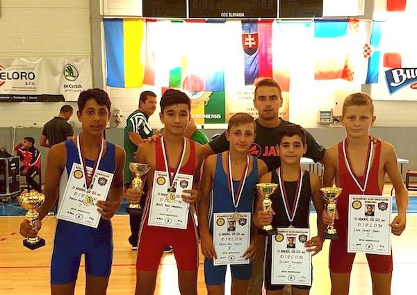 Pe podium, în Slovacia!