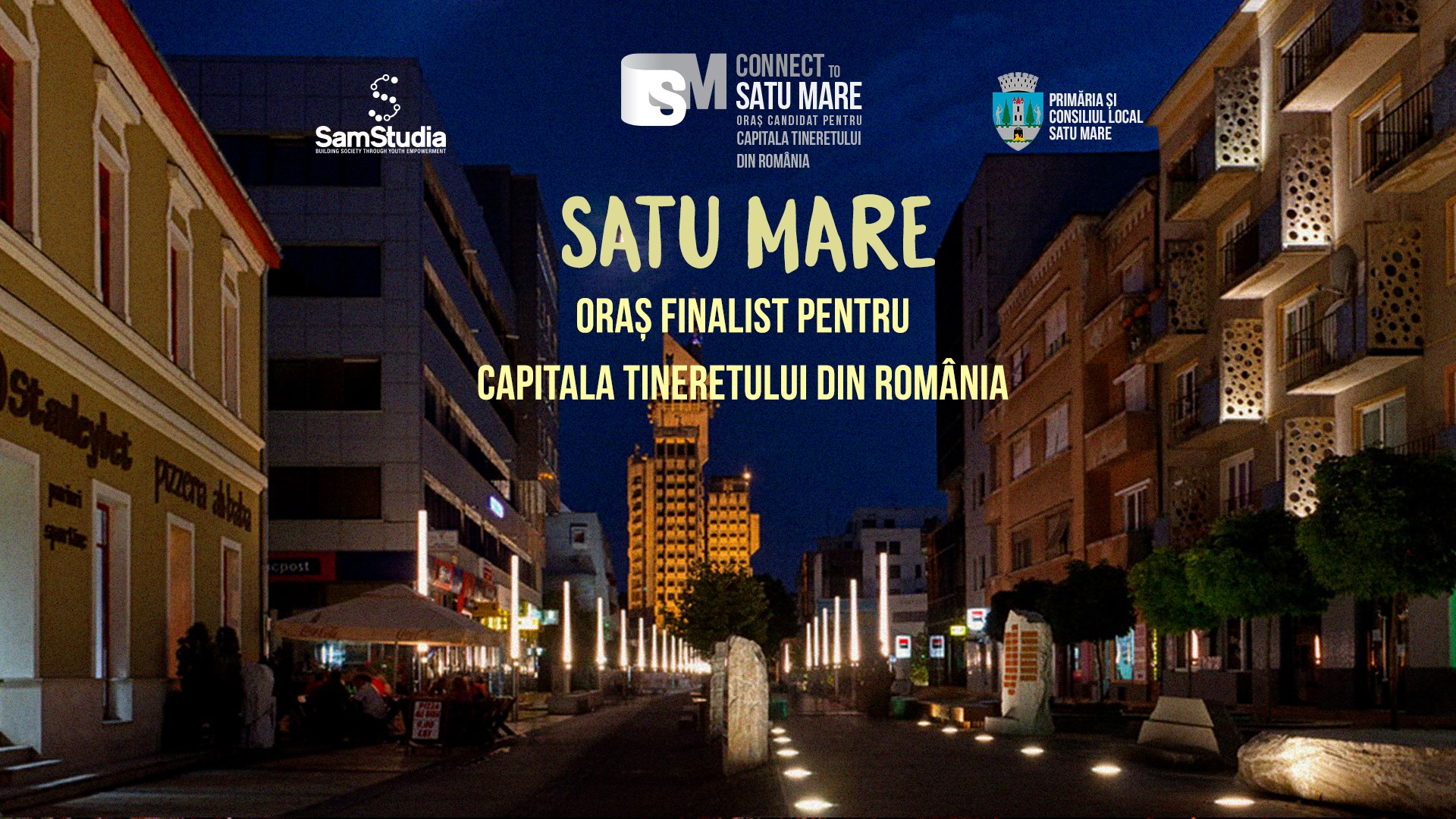 FOTOGALERIE. Satu Mare poate câștiga titlul de  ”Capitala Tineretului”. Când vom afla răspunsul