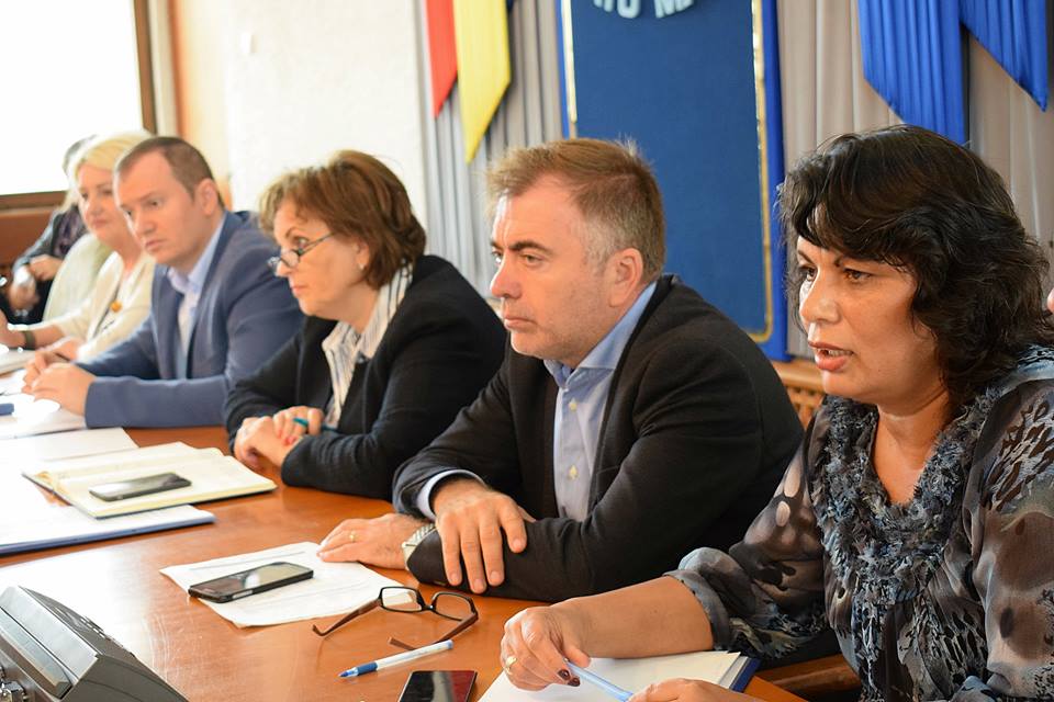 FOTOGALERIE. Programul AURIT, implementat la Medieș. Primarul Radu Iancu l-a prezentat