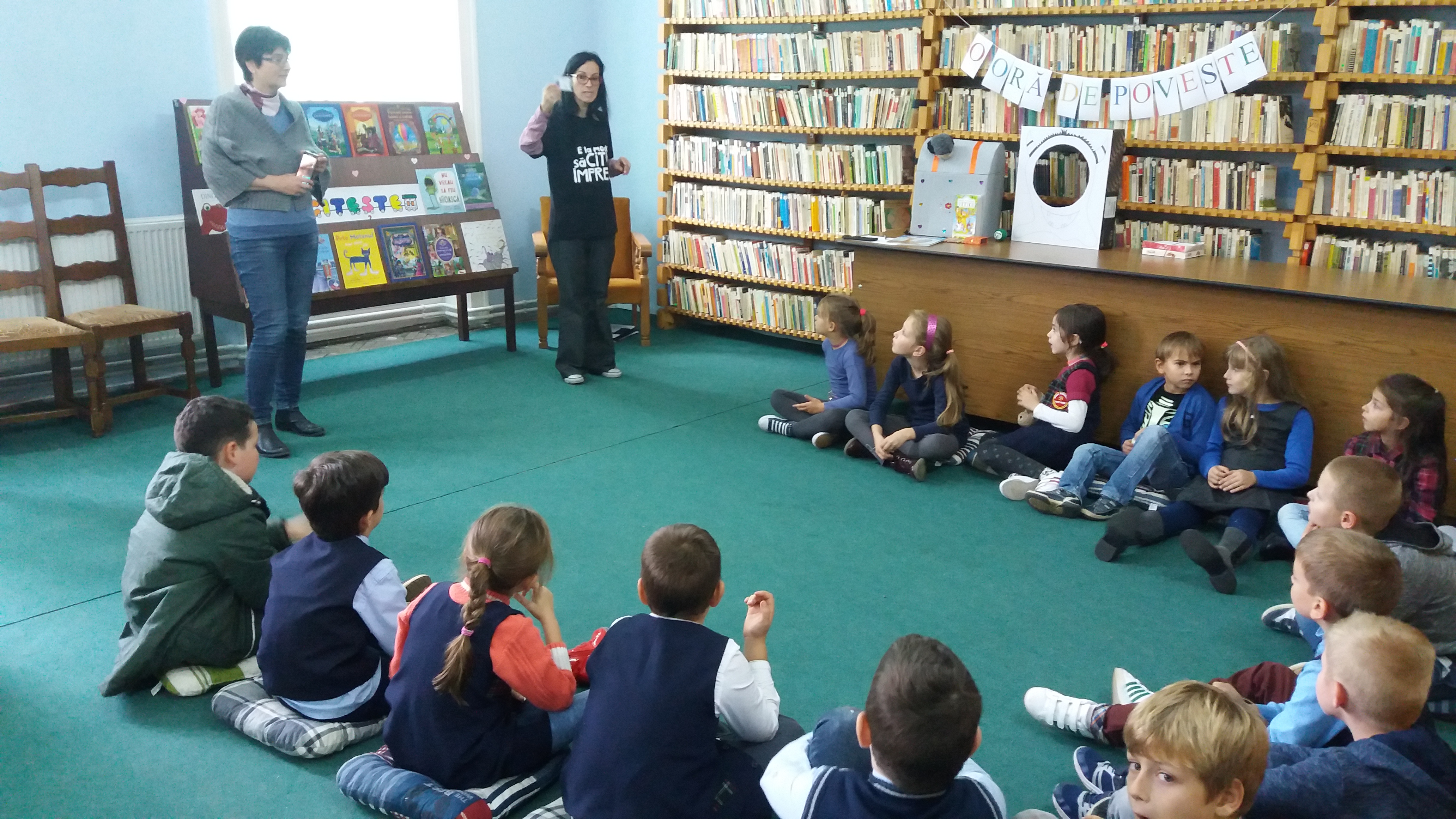 “O oră de poveste...” la Biblioteca Județeană Satu Mare