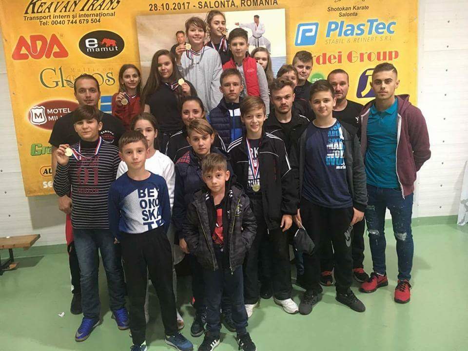 Karateka de la Yakuza au impresionat la Salonta