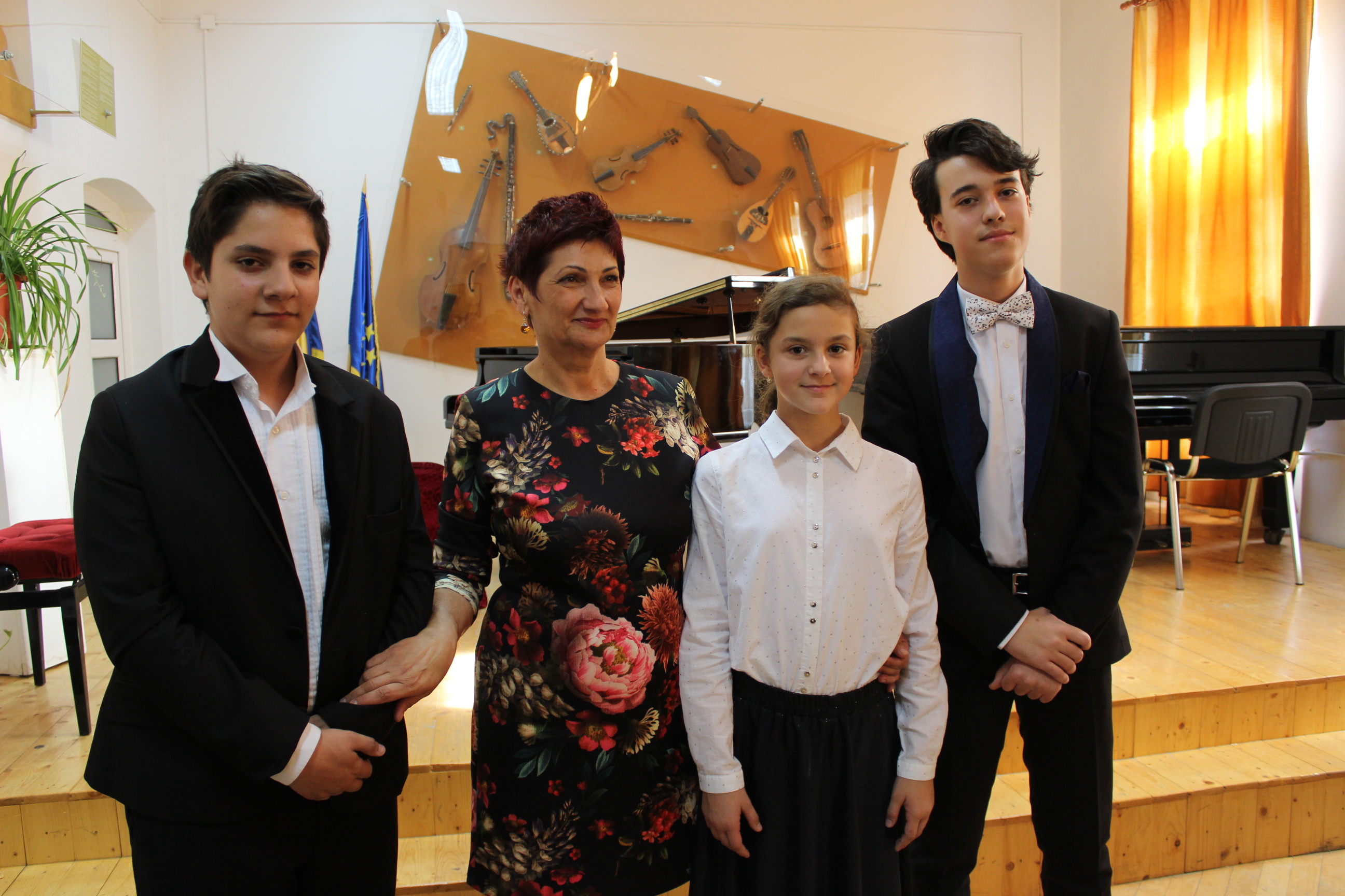 Recital la pian sub semnul  culorilor toamnei