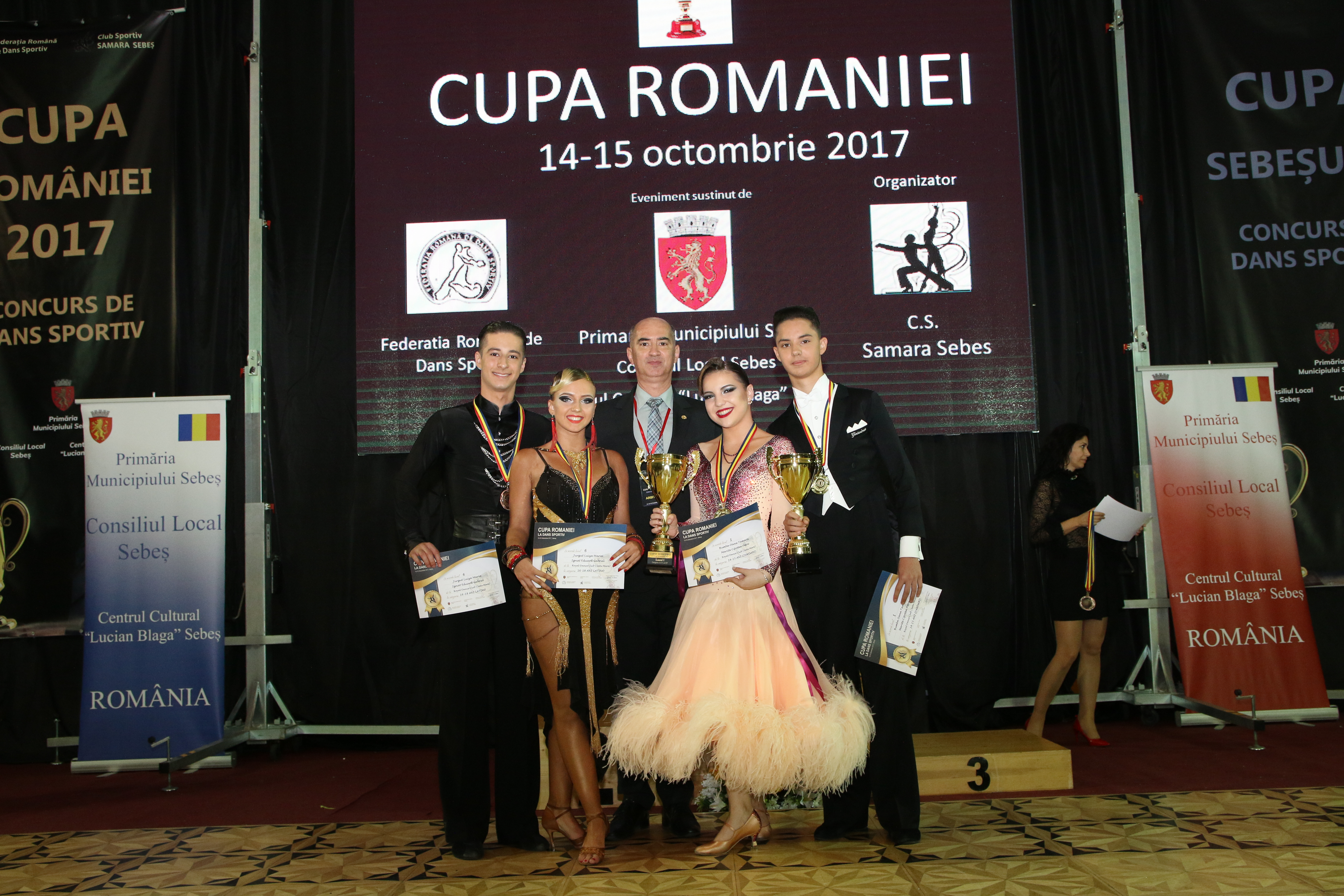Oana și Ciprian au adus  și Cupa României la Satu Mare