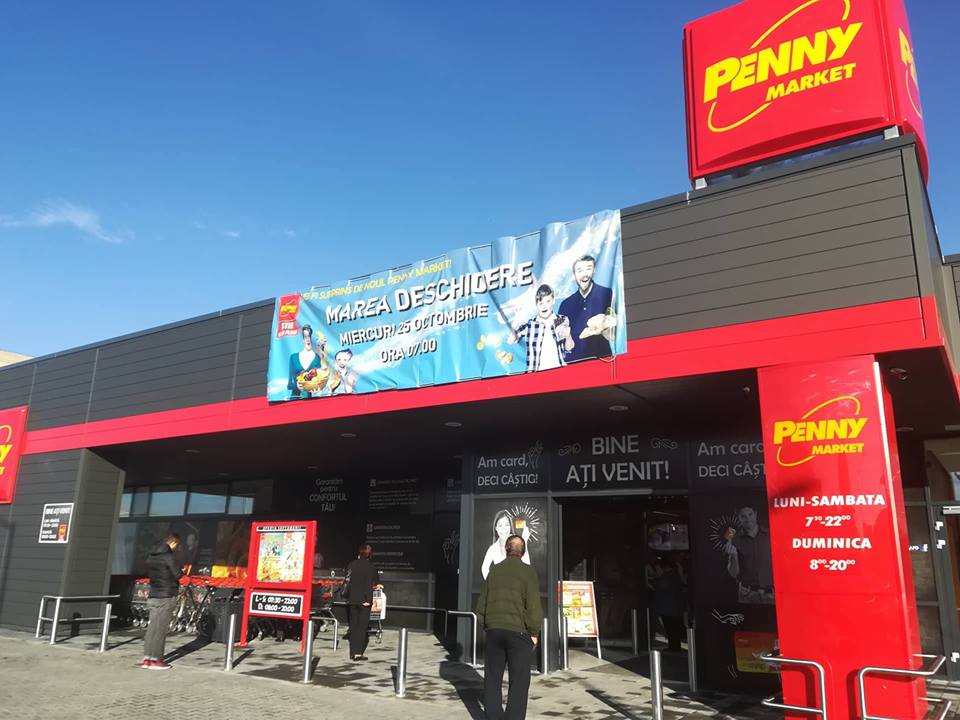 FOTOGALERIE. Penny a deschis fără autorizație. Firma, amendată de Primărie