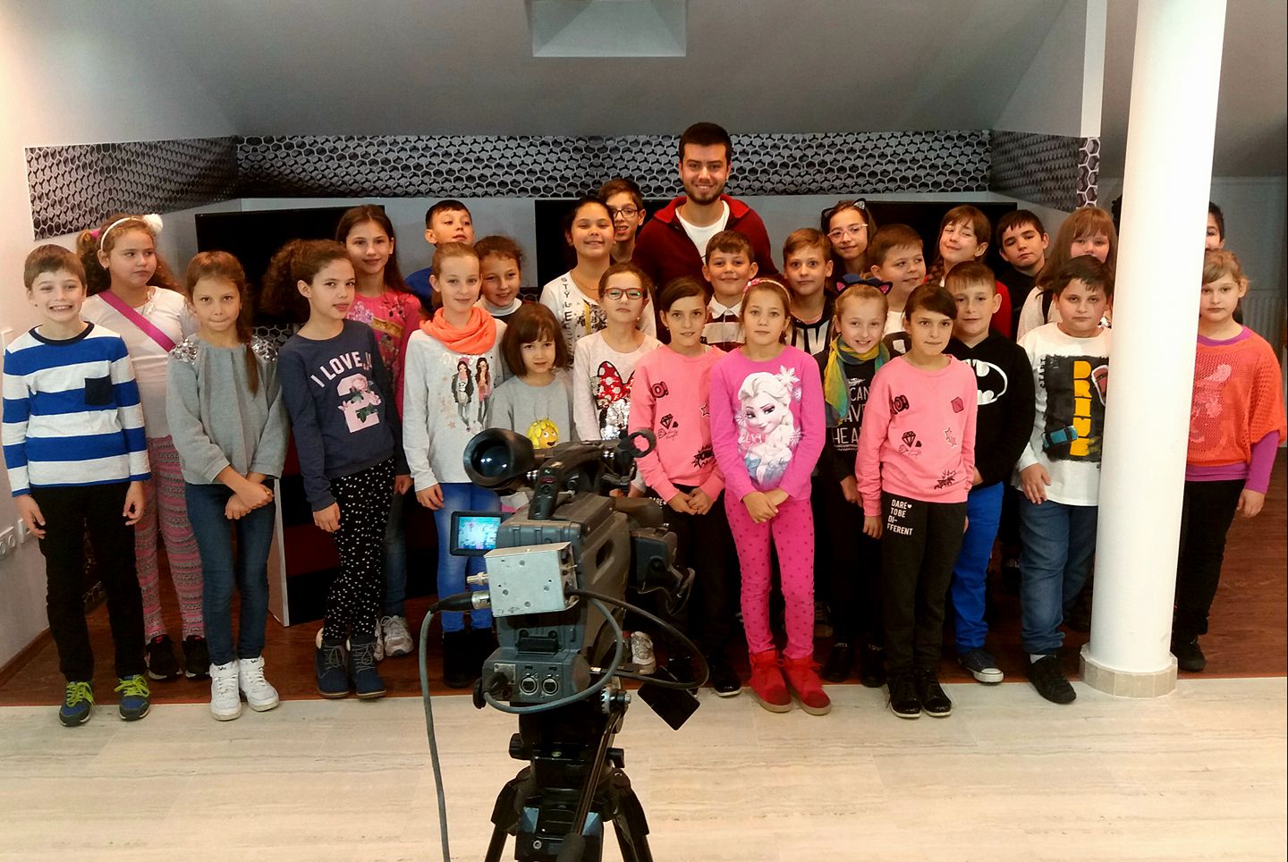 Școala Altfel la studio-urile Nord Vest TV