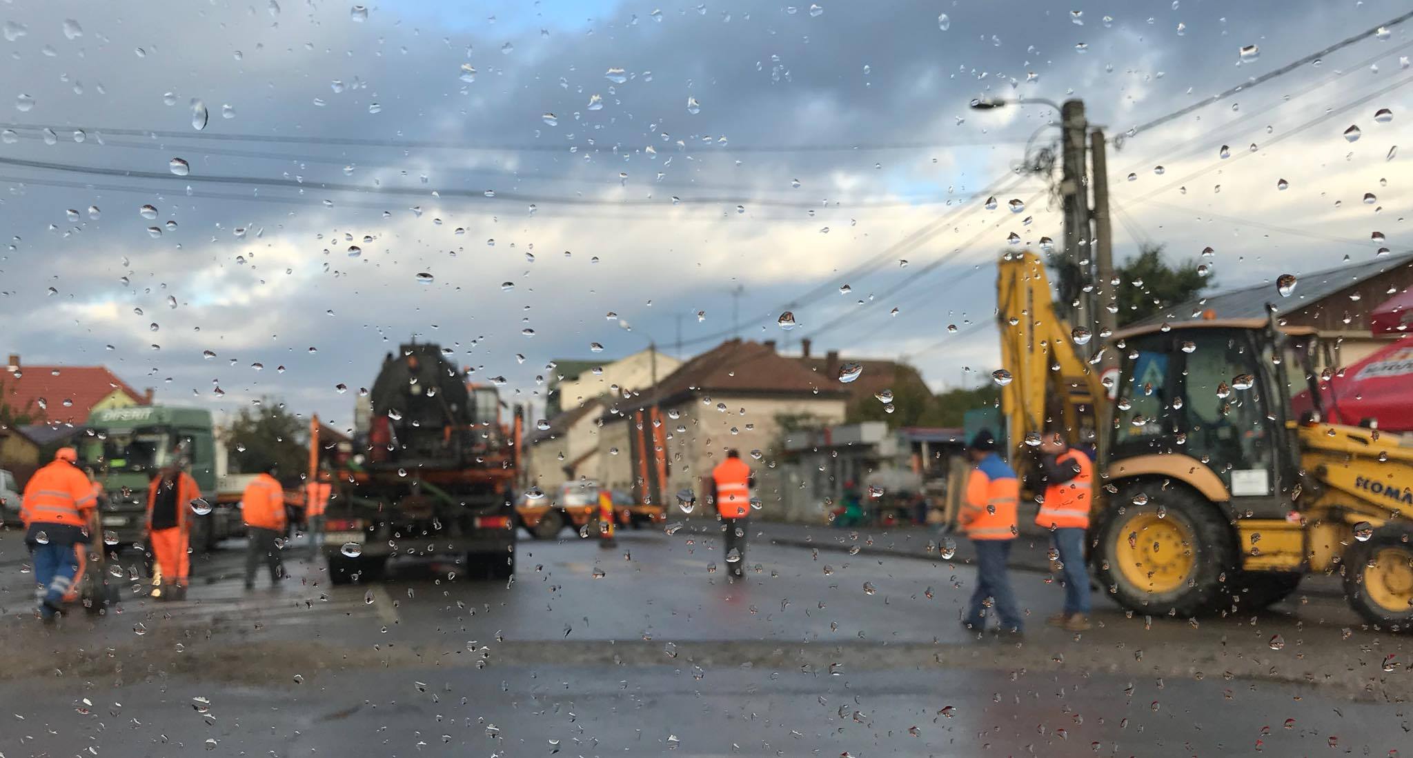 FOTO. Lucrările au închis o nouă stradă în Sătmar. Cum se circulă în zonă