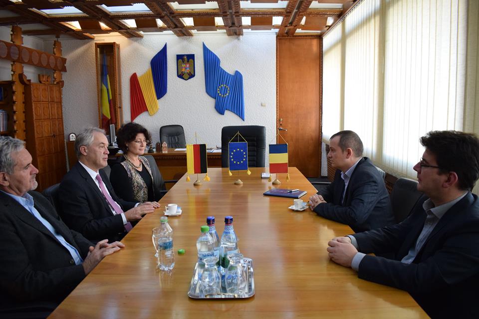 Consulul Germaniei la Timișoara, în vizită la Satu Mare. Parteneriate economice sau culturale