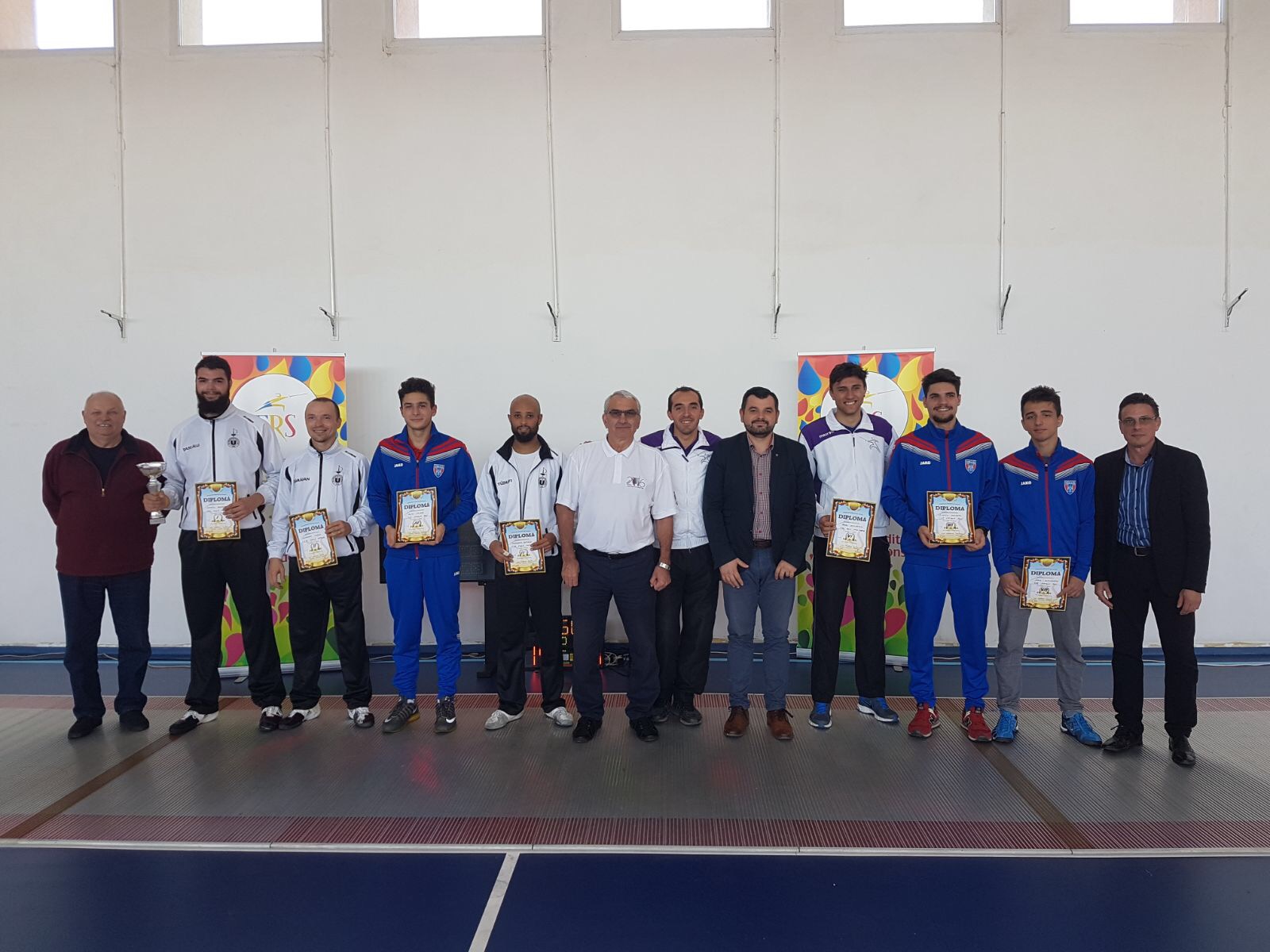 Universitatea Cluj a câștigat Cupa României la floretă masculin