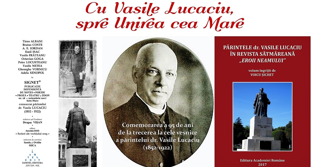 ”Cu Vasile Lucaciu, spre Unirea cea Mare”, eveniment organizat la Bibliotecă