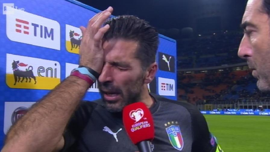 Buffon și-a anunțat retragerea din selecționata Italiei