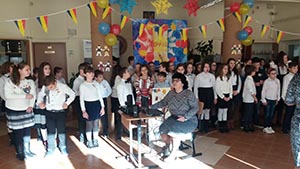 1 Decembrie, sărbătorit de elevii de la Școala Bălcescu-Petofi