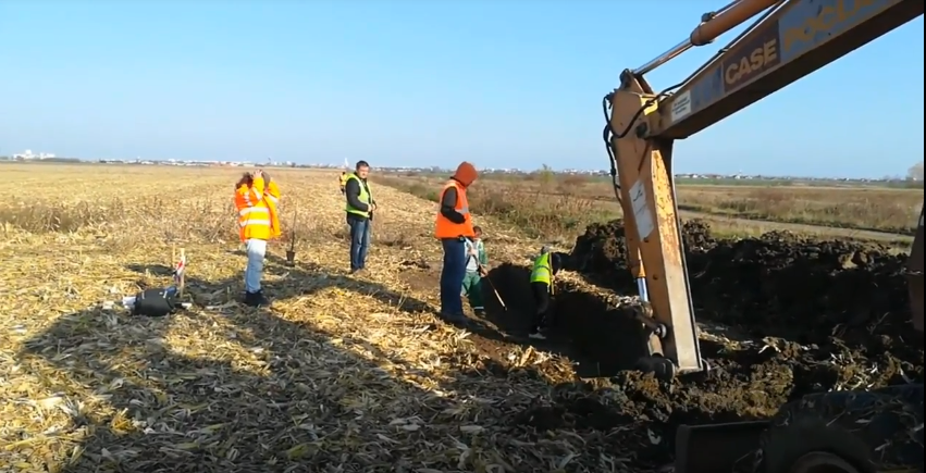 VIDEO/FOTO. Centura Sătmarului. Totul este pregătit pentru începerea lucrărilor