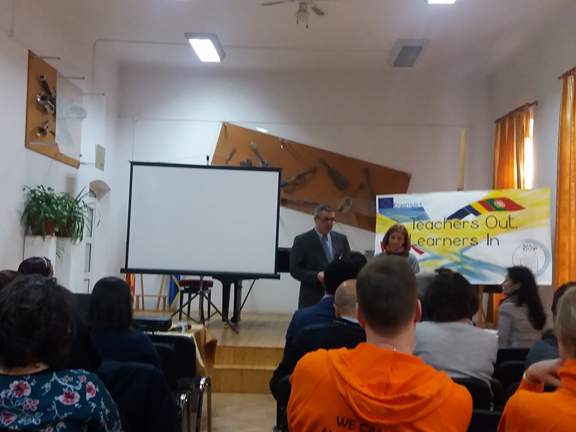 Proiectul Erasmus + “ Teachers out, learners in”, derulat de Liceul de Arte