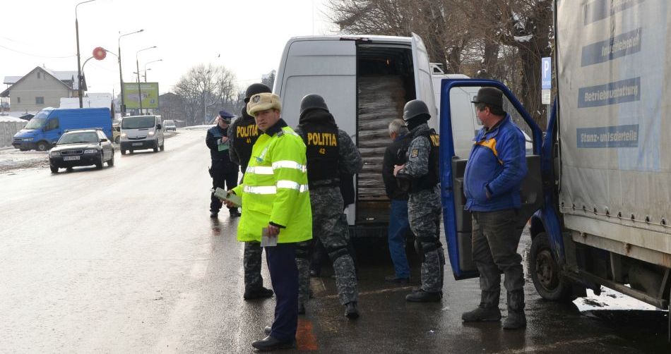 Razie a rutierilor în trafic
