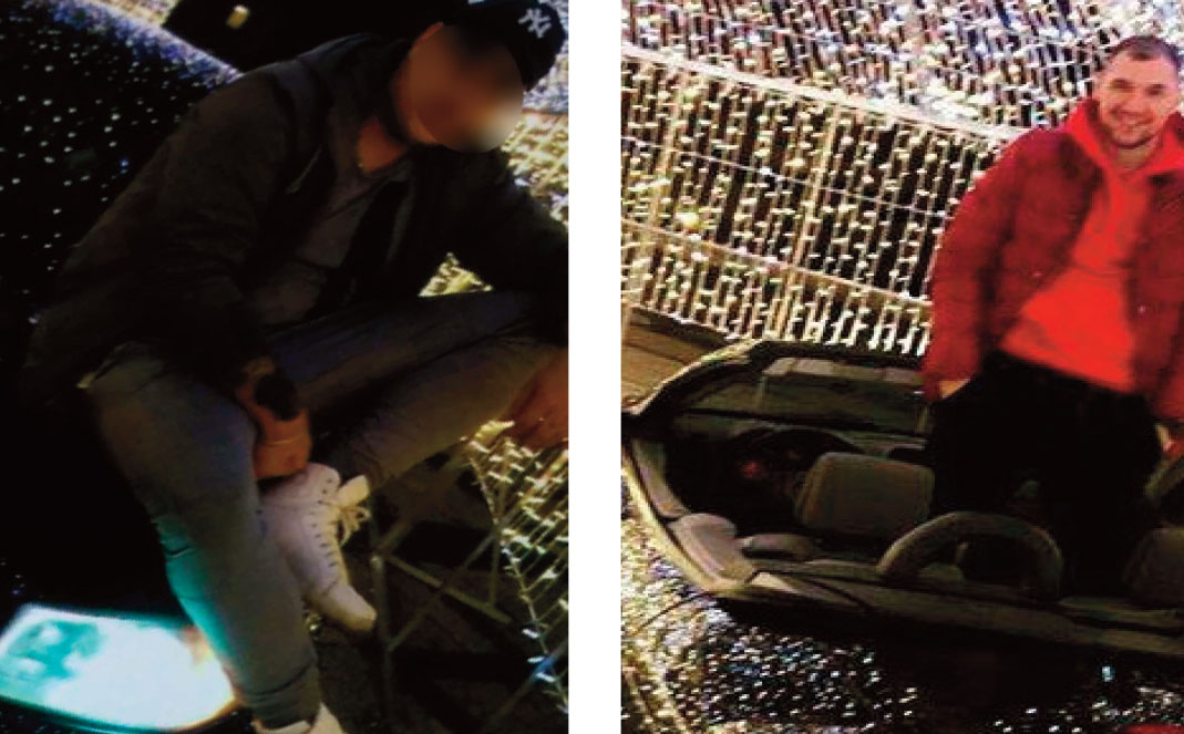 100 lei poza cu tunelu’!