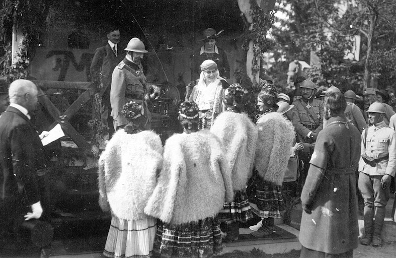 Primirea grandioasă a Regelui Ferdinand şi Reginei Maria în Careii Mari