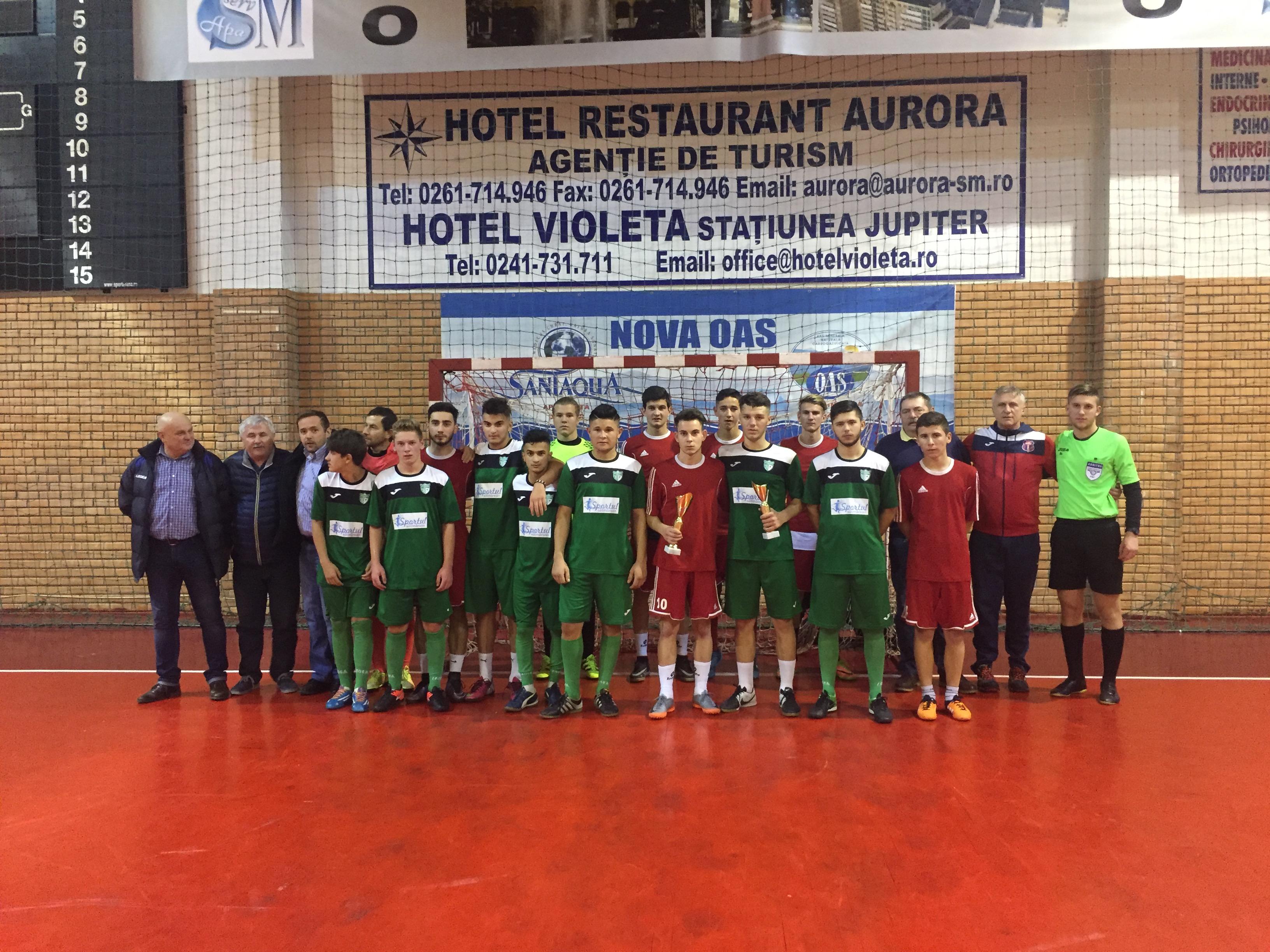 CSM Victoria Carei a luat "Cupa Moş Nicolae"!