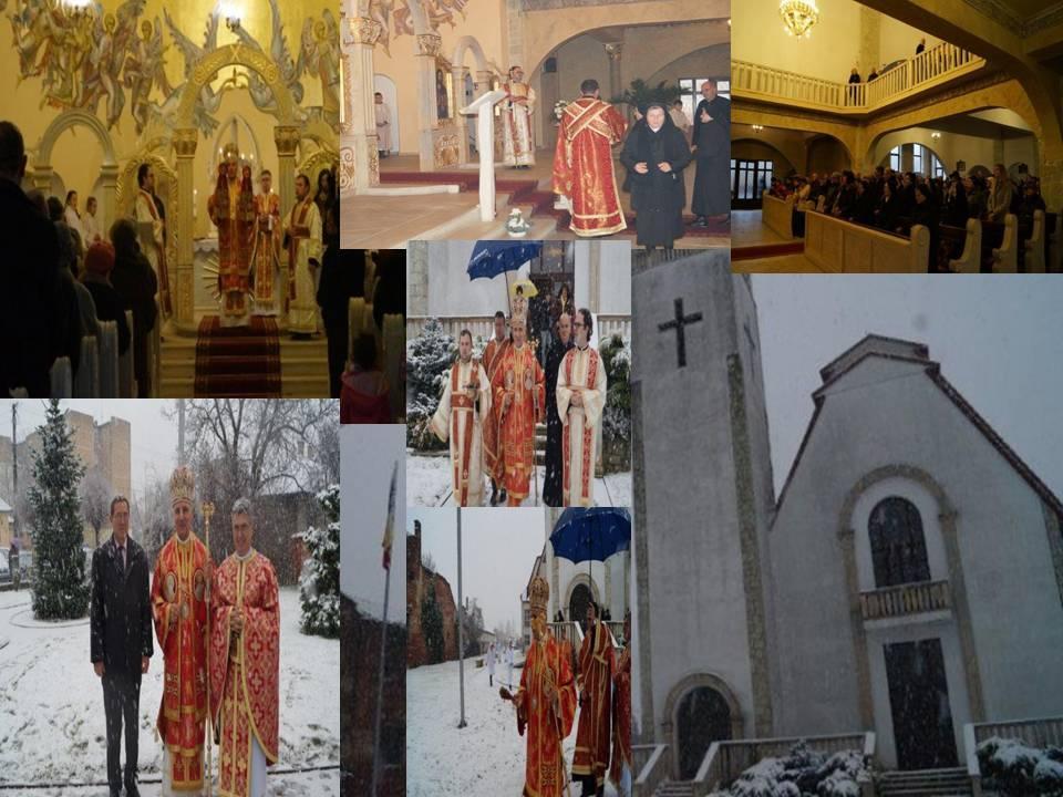 Dialog interetnic la Hramul Bisericii Greco - Catolice  ”Sfântul Andrei” din Carei