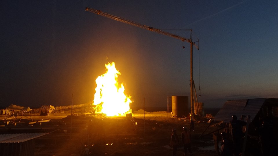 FOTOGALERIE. Forțe și mijloace din șase județe, dislocate la incendiul de la Moftin. A opta zi de foc