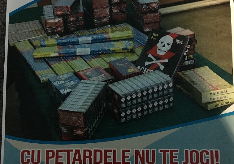 Cu petardele nu te joci! Avertisment dat de polițiștii sătmăreni
