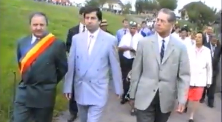 VIDEO-DOCUMENT. File de istorie. Vizita Majestăţii Sale Regele Mihai la Negrești-Oaș, 1997