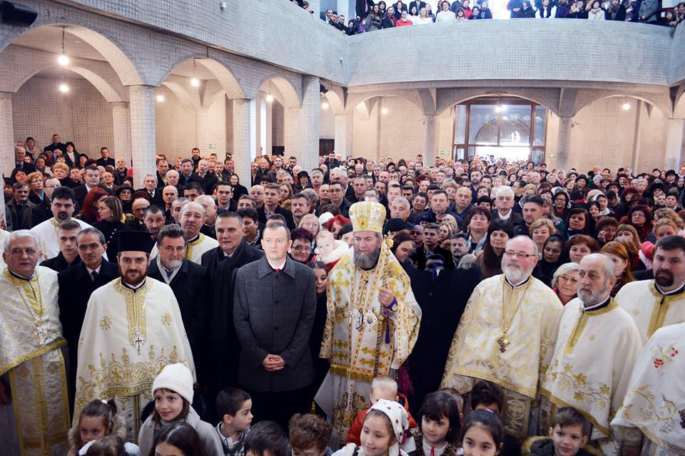 FOTOGALERIE. Slujbă Arhierească a doua zi de Crăciun, la Satu Mare