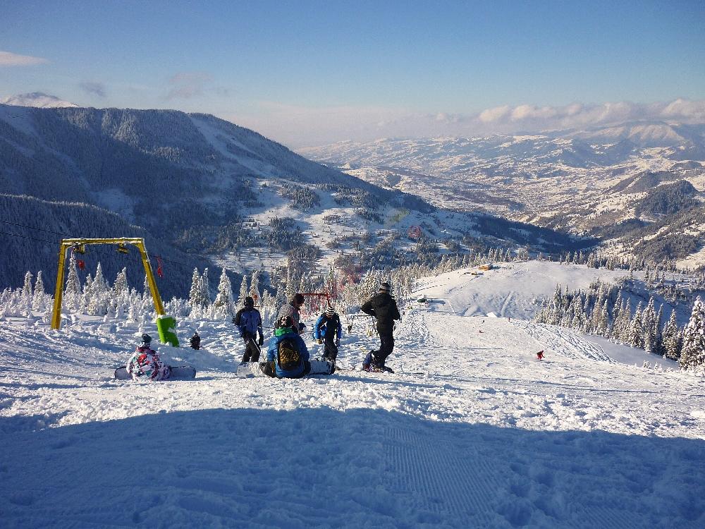 Pârtiile de schi de la Borşa, numai bune pentru practicarea sporturilor de iarnă