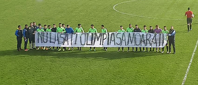 Olimpia, exclusă din toate competițiile organizate de FRF