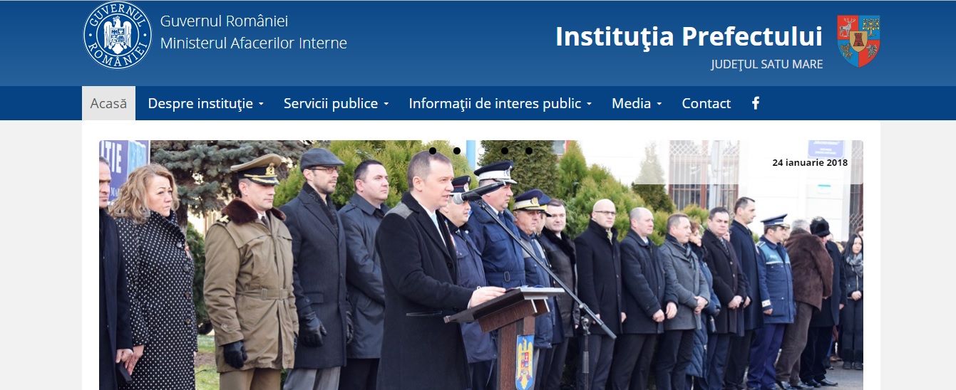 MAI aproape de cetățeni. Prefectura are site nou