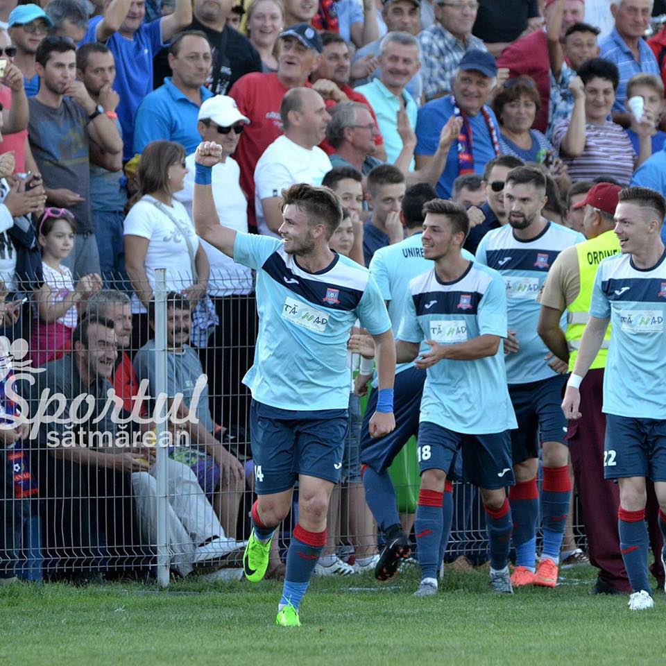 Unirea, la primul meci oficial