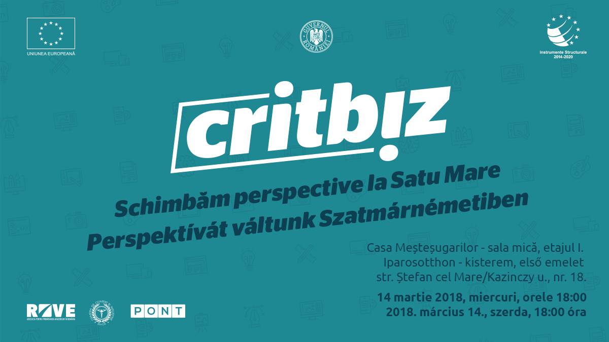 În atenția oamenilor de afaceri sătmăreni. Program de antreprenoriat prezentat la Satu Mare