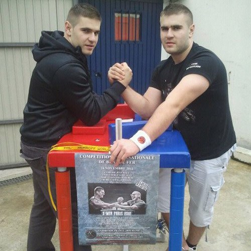 Dumitru Podac, campionul Franței la Skandenberg