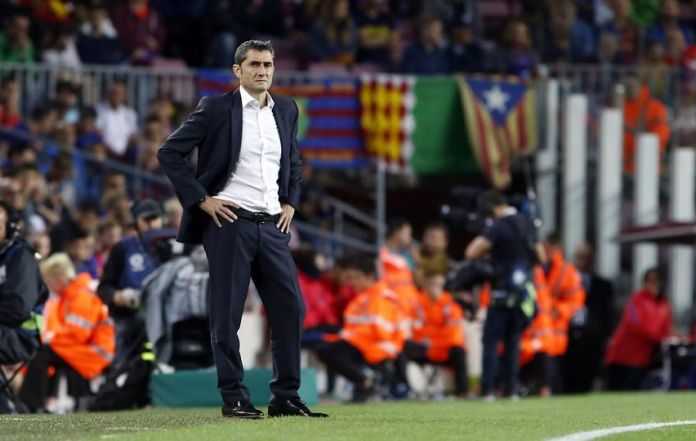 Valverde îşi asumă  eliminarea Barcelonei