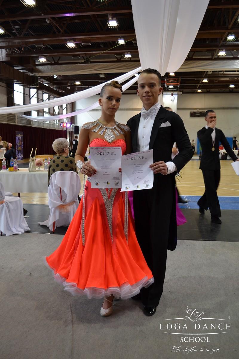 Loga Dance School, pe podium la Nyiregyhaza