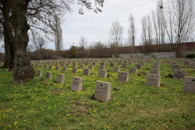 FOTOGALERIE. Deținuții puși la muncă în Cimitirul Eroilor