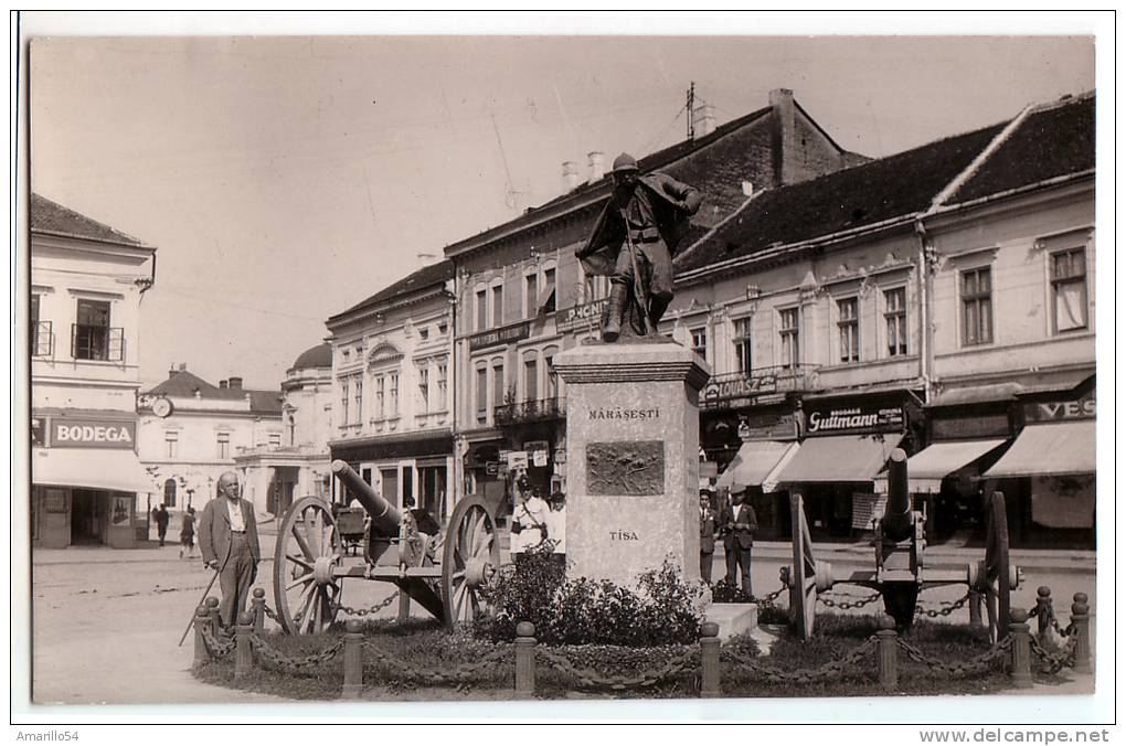 FOTO. Statuia pierdută a Sătmarului. Monumentul Eroului Necunoscut reconstruit