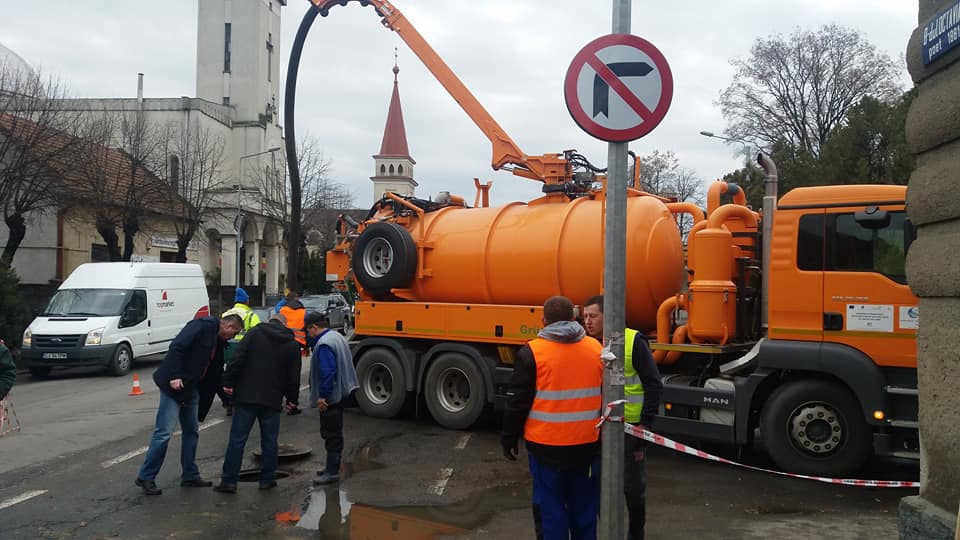 PRECIZĂRI! Lucrări pe bulevardul Octavian Goga. Ce se întâmplă de fapt