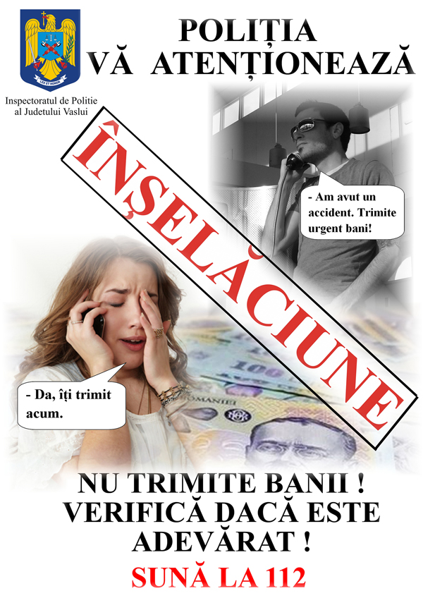 Campanie de prevenire a înșelăciunilor
