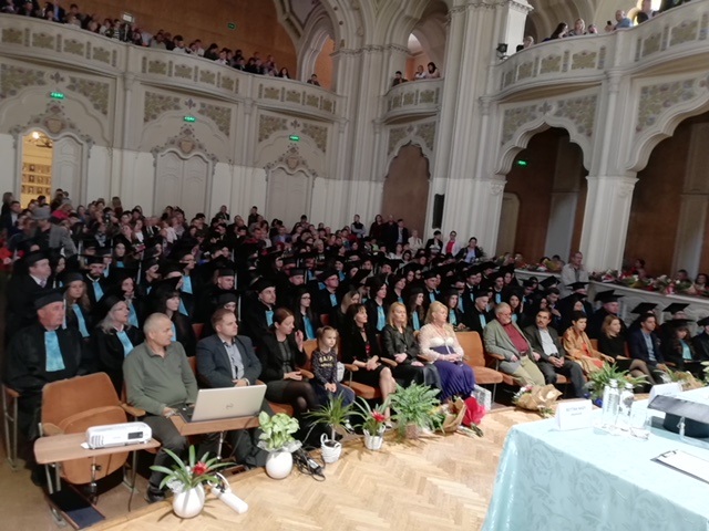 Curs festiv la Universitatea ”Vasile Goldiș” Satu Mare