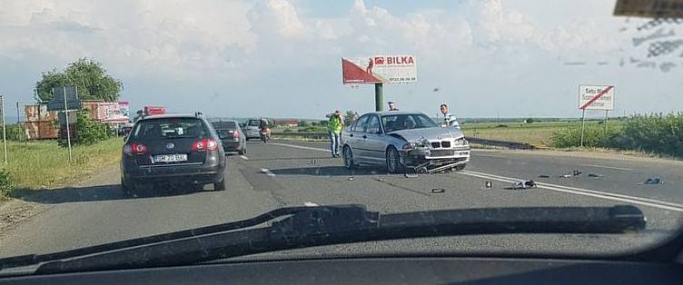 FOTO. ACCIDENT grav cu două victime. Un copil de 11 ani, rănit