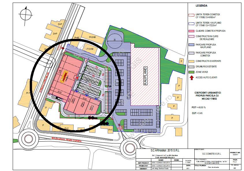 FOTOGALERIE. Un complex comercial va fi deschis la Satu Mare. Comisia tehnică și-a dat avizul