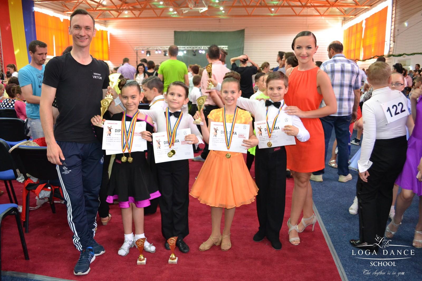 Loga Dance School, cu 11 perechi la ”Baia Mare Dance Festival”