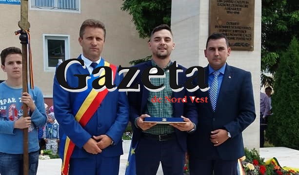 VIDEO/FOTO. EROU între EROI. Romeo Kulcsar, ”Cetățean de Onoare” aL comunei Santău