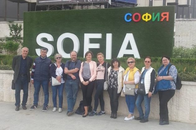 FOTOGALERIE. Elevi ai Liceului German, în vizită la Sofia. Program Erasmus+