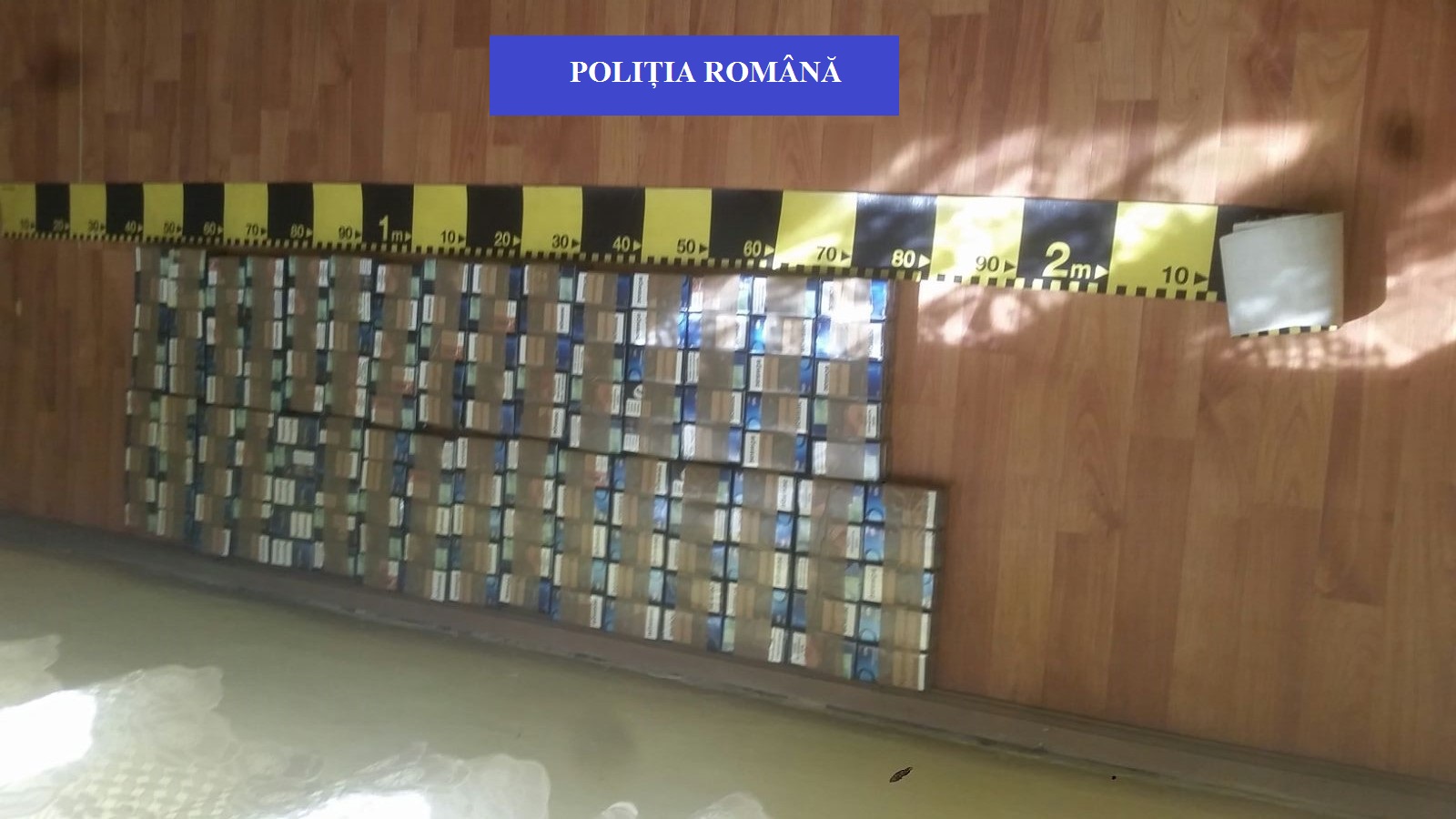 Captură de țigări impresionantă pe drumurile din județ