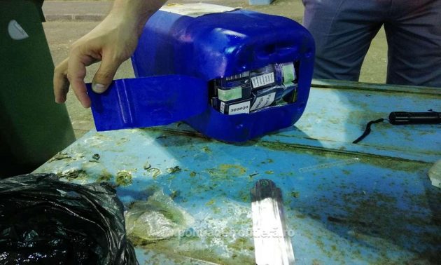 Contrabandiștii, tot mai inventivi. Unde a ascuns o femeie țigările